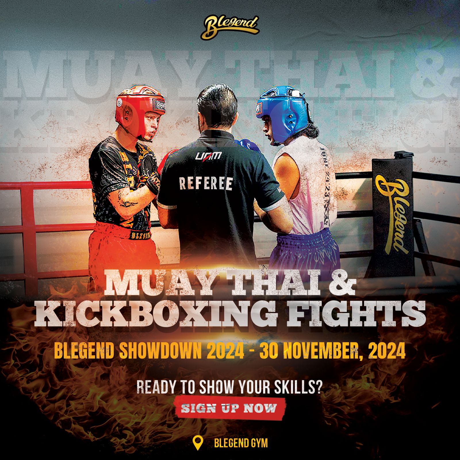 BLEGEND SHOWDOWN - Muay Thai, Kickboxing Amateur Fights